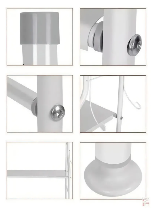 Miniatura 3 de Organizador De Baño Estantería 3 Niveles